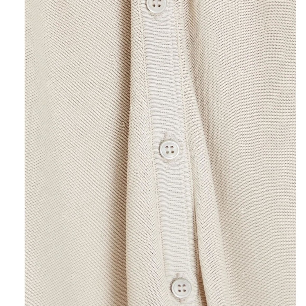 Jacquemus Lagoa Cold-Shoulder Knit Halter Maxi Dress Cream Size 36 / US 4 NWT - Picture 7 of 8